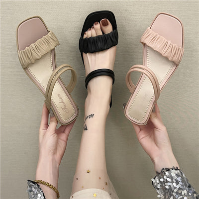 2024 summer new arrival: chic & elegant espadrille-style slides for women - trendy, soft-soled, lightweight, and platform-ready for outdoor wear