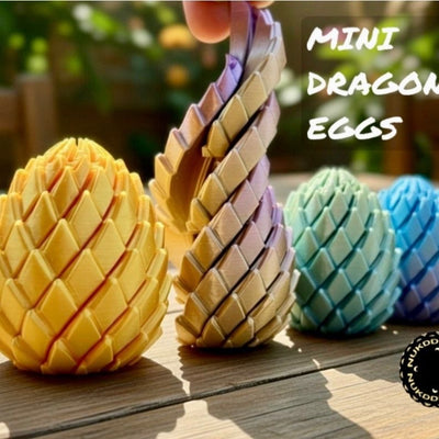 wholesale 3d printed dragon egg, dragon spiral slime, dragon scale egg, decompression complete gift decoration, creative trendy toy