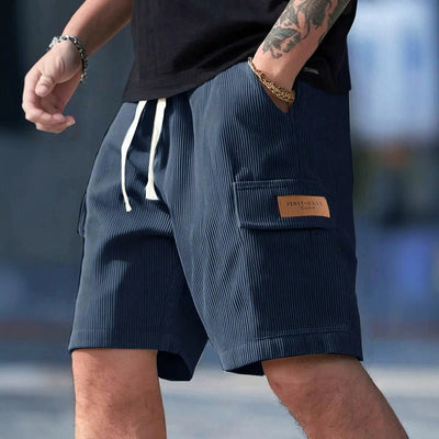 american fashionable brand men shortssummerstripesloosecasual shortseasiest for matchfashionable brand half length pants