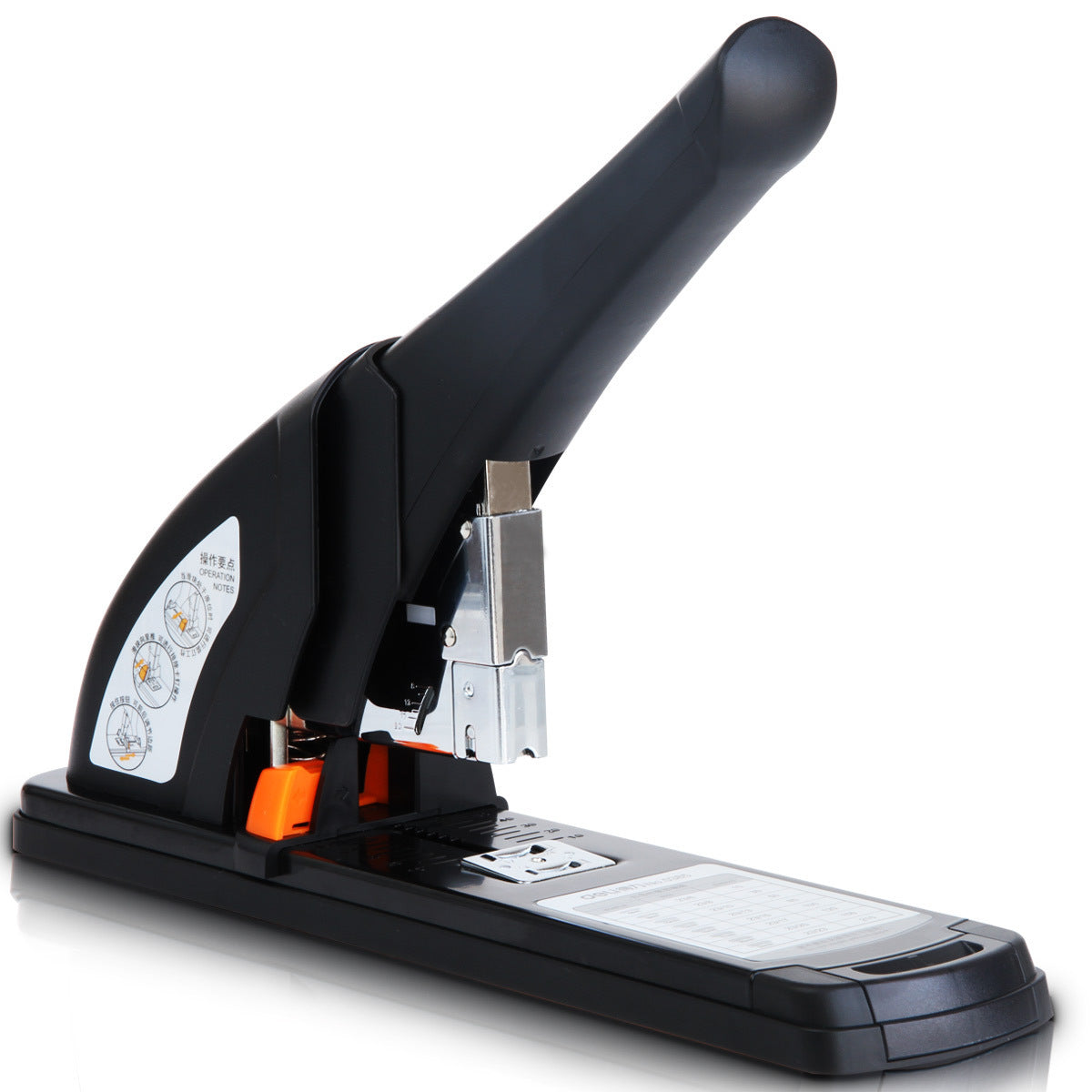 Deli 0385 Heavy Duty Stapler Binding 210 Pages Thickened Stapler Labor-saving Thick Layer Large Binding Machine
