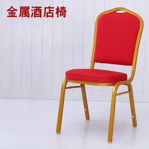 Banquet chair hotel restaurant backrest dining chair general chair banquet wedding party mesh chair staff training chair