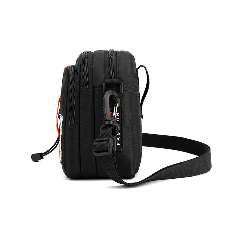 New trendy men and women shoulder bag casual fashion messenger bag multi-functional outdoor small bag sports travel bag