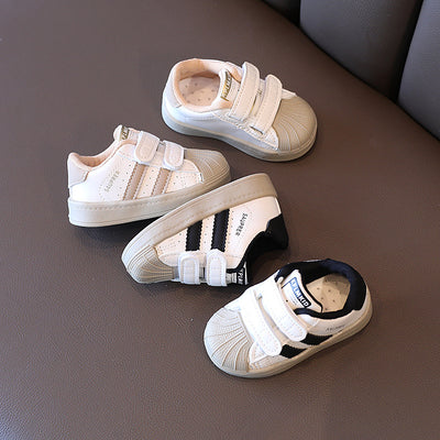 Kids' athletic shoes - spring/autumn new fashion shell toe baby first walker sneakers, skate shoes, running shoes for boys and girls