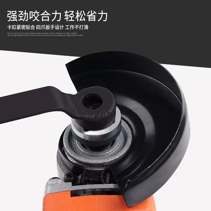 Newly upgraded national standard four-claw angle grinder, special adjustment and disassembly wrench, universal adjustable wrench wholesale