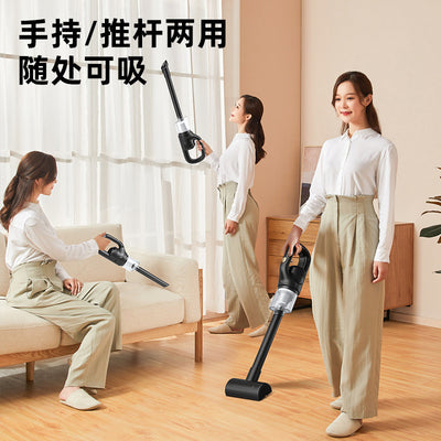 Electric handheld wireless charging vacuum cleaner, portable for home and car use, high-power, dedicated model for car interiors