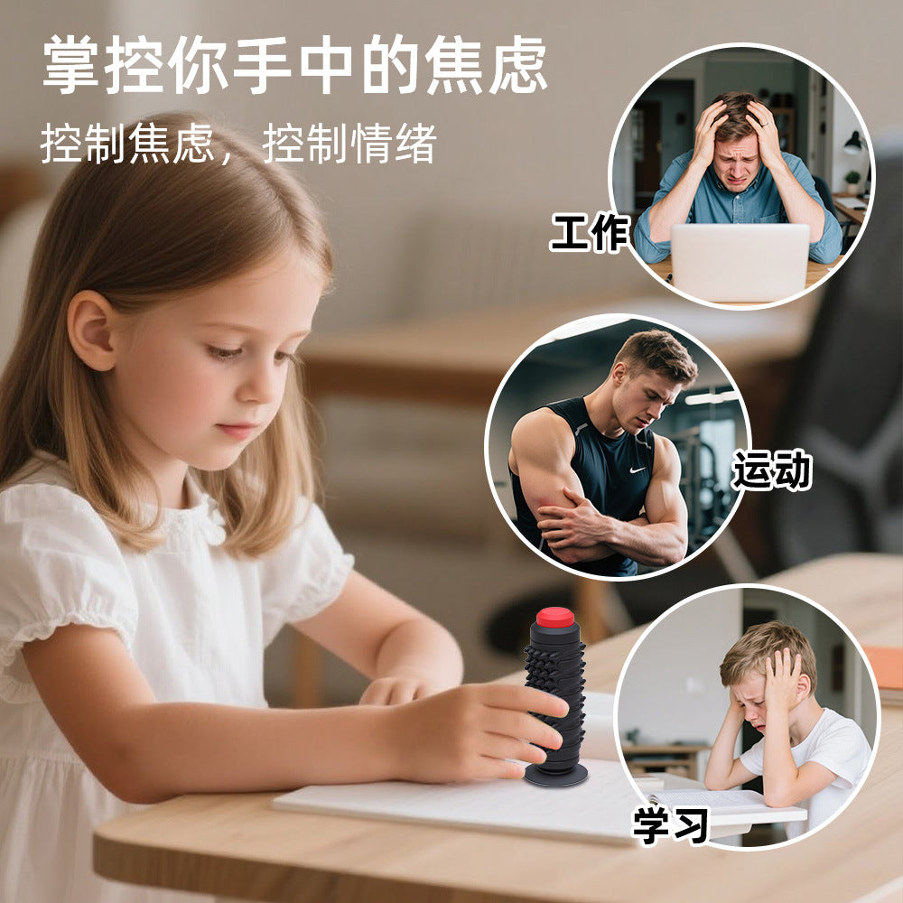 Cross-border Suction Cup Decompression Toys Sensory Fidget Toys Silicone Fingertips Sensory Decompression Grip Toys