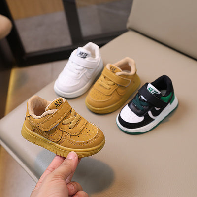spring/autumn korean style baby boys' white sneakers, kids' skate shoes, athletic shoes, unisex baby walking shoes, infant shoes
