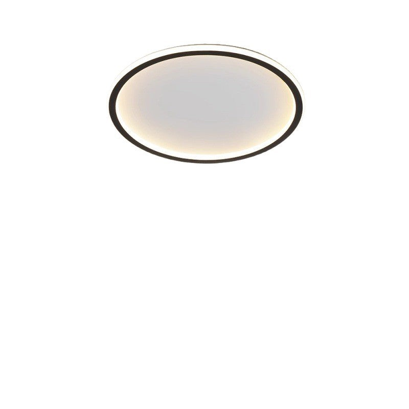 Master bedroom lighting modern simple round dining room light minimalist living room room light led ultra-thin ceiling light E