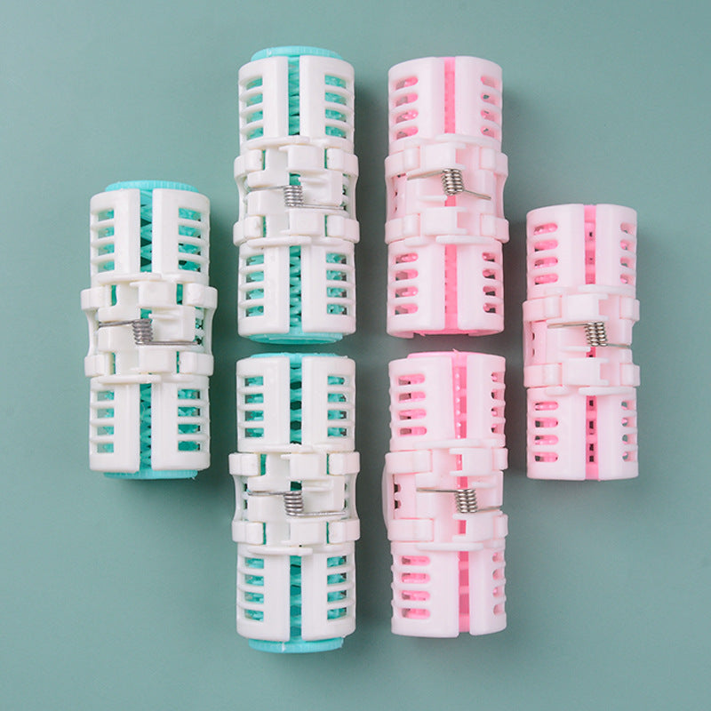 3 packs of beauty hair curls, no hair damage, plastic double-layer curling iron, lazy air bangs curling hair artifact