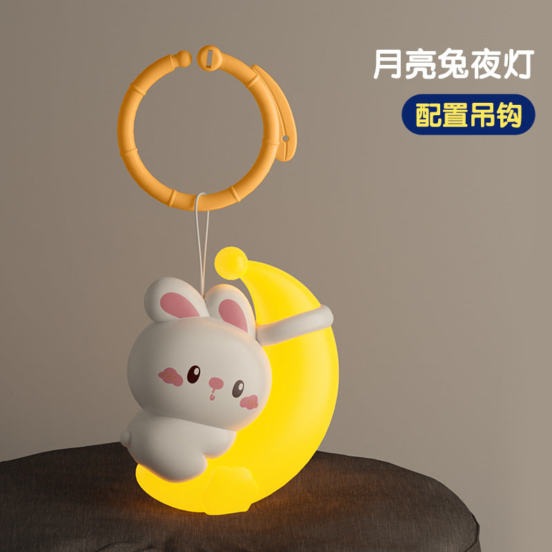 Cute night light bedroom sleep light baby feeding eye protection children night light confinement light with sleeping bedside lamp