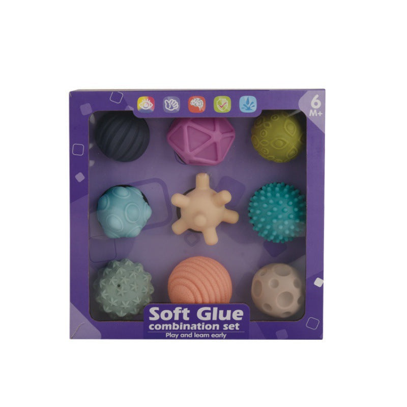 baby haptic perception grasping touch ball sensory integration training touch ball massage bath toy