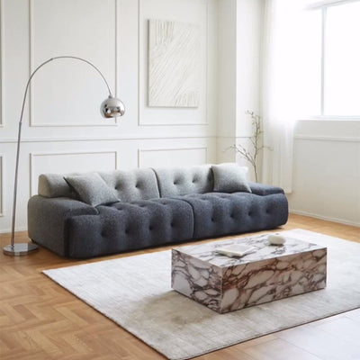 Italian normcore roche bobois fabric sofa modern casual large and small apartment living room freehand space designer sofa