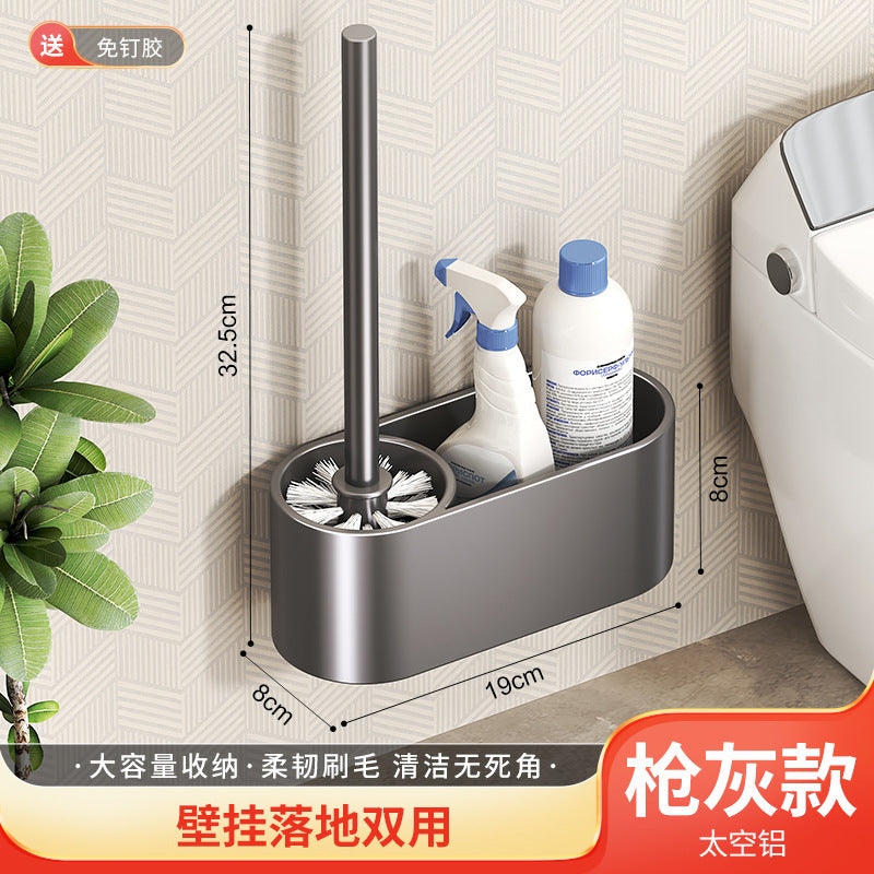 马桶刷家用无死角免打孔厕所刷子卫生间坐便器清洁套装洗马桶防霉