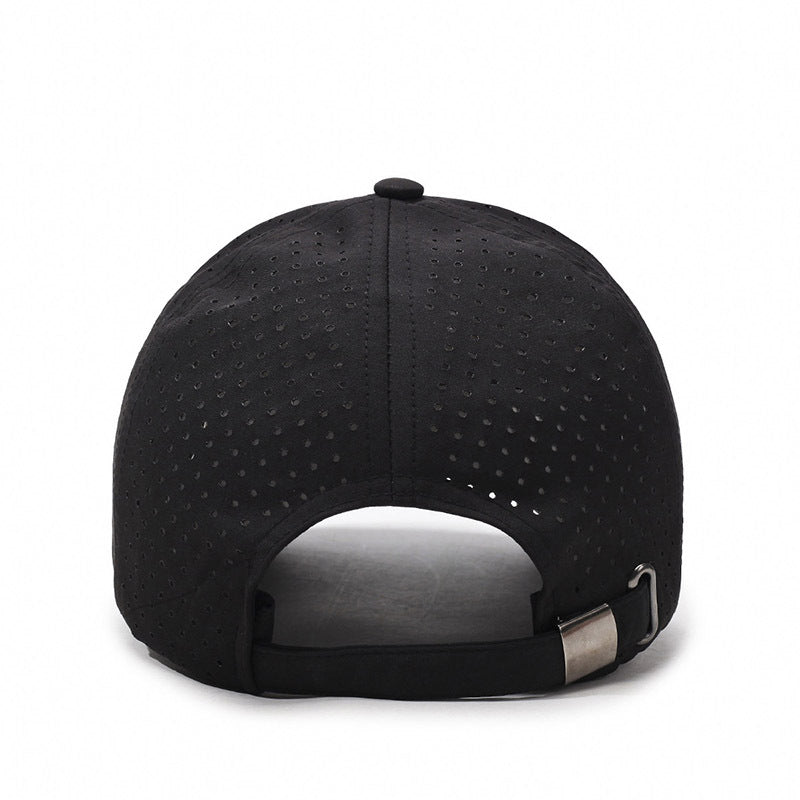 Baseball cap new fashionable big brim showing face small peaked cap women's big head circumference large size hat men's visor breathable