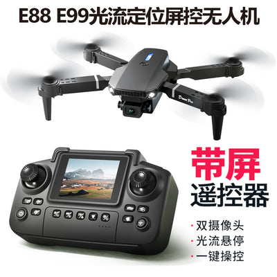 e88/e99 screen-controlled folding quadcopter optical flow drone aerial photography remote control aircraft toy