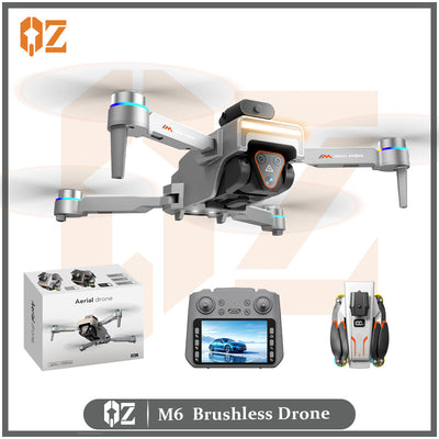 M4 drone with large screen remote control, optical flow hovering, intelligent obstacle avoidance, hd aerial photography, long-endurance remote control aircraft toy