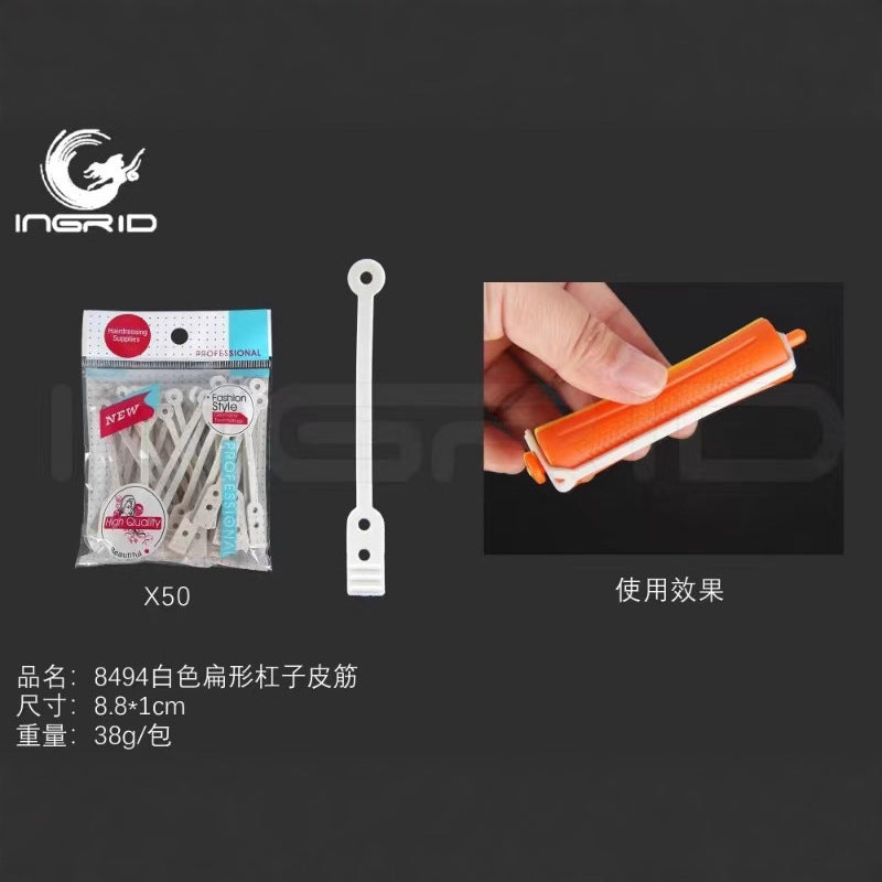 8085 transparent flat bar rubber band silicone outer pull bar rubber band professional cold ironing bar rubber band with hole eraser