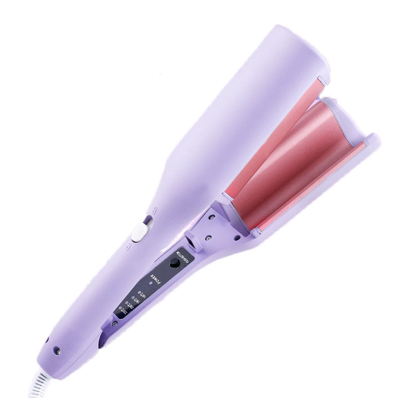 32Mm negative ion deep V splint French egg roll curling iron water ripple large roll wavy wool roll does not hurt hair