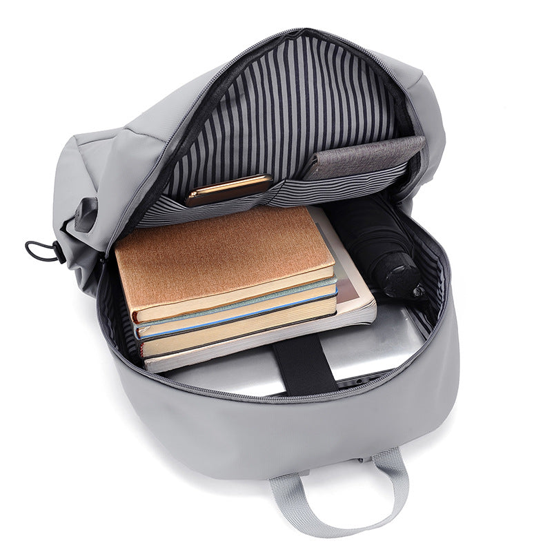 New backpack men's backpack trendy brand computer bag casual large-capacity travel bag college student schoolbag men's bag