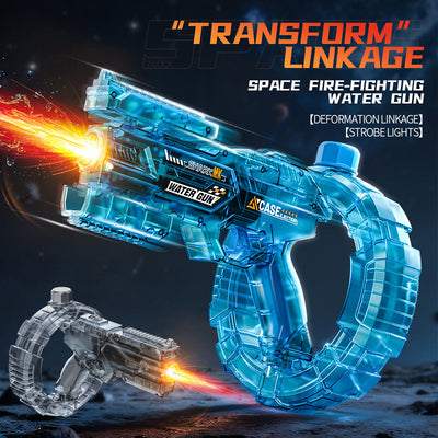 fire-breathing version of the energy-gathering ring space water gun kids water gun large-capacity fully automatic electric continuous water toy