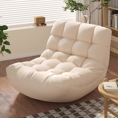 Lazy sofa can lie down and sleep single sofa chair small bean bag living room single sofa balcony caterpillar sofa