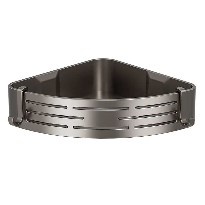 No punching bathroom triangle rack toilet washstand wall-mounted toilet toilet bath storage shelf