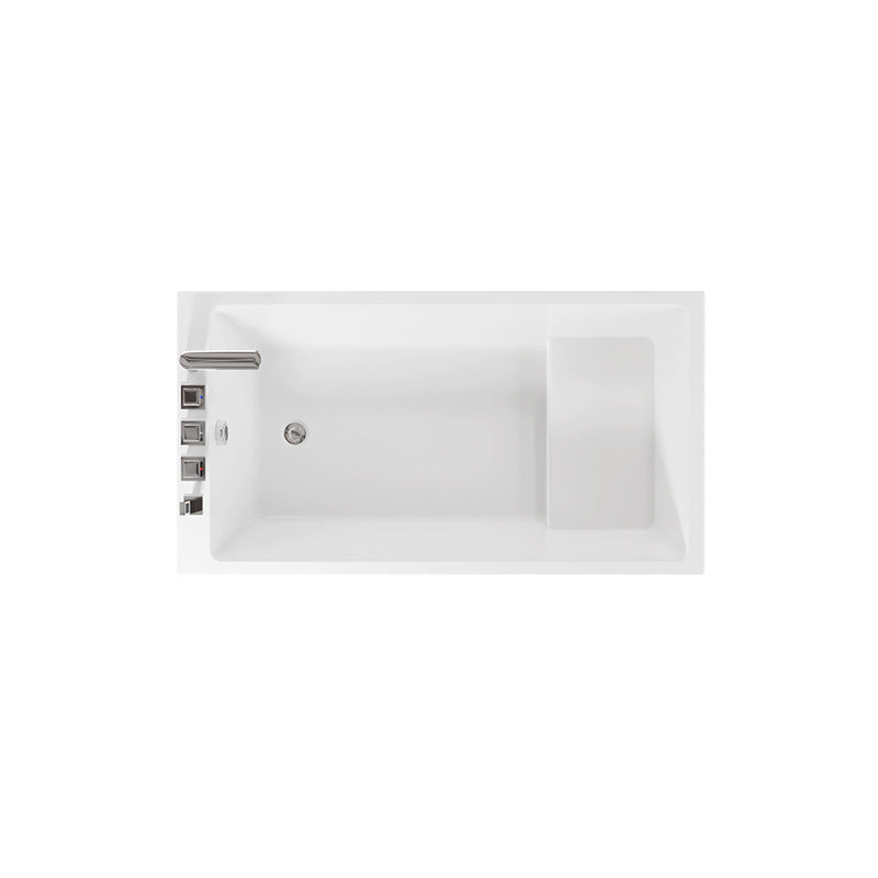 Square with seat popular style household acrylic independent small bathtub, diligently explore new products QT-075