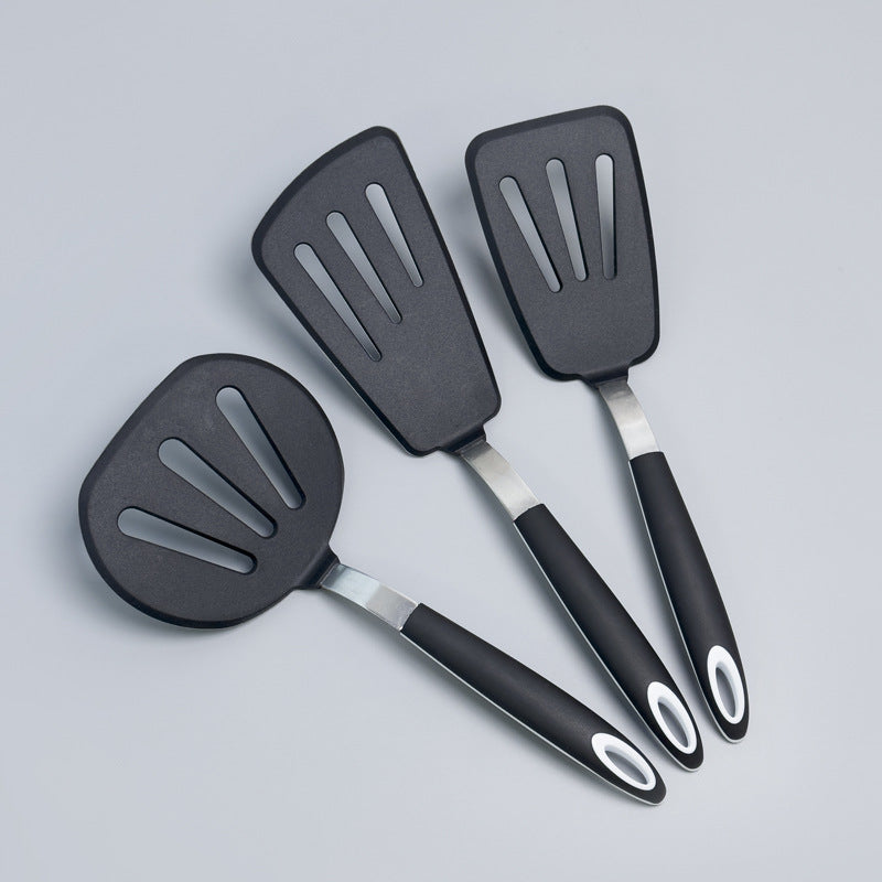 Cross-border silicone cooking utensils fish shovel teppanyaki cooking shovel pancake non-stick pan silicone spatula steak leak shovel