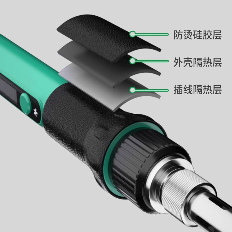 Baolian electric soldering iron constant temperature household set adjustable temperature electric welding pen solder gun high power maintenance welding iron