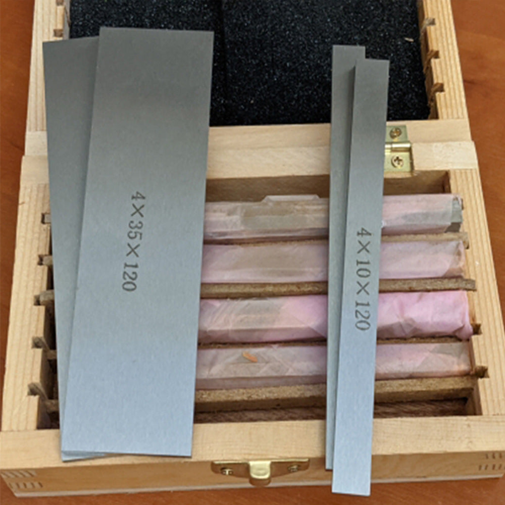 12 pieces parallel pad, parallel equal height pad, pad iron parallel block, high precision vice pad iron parallel plate