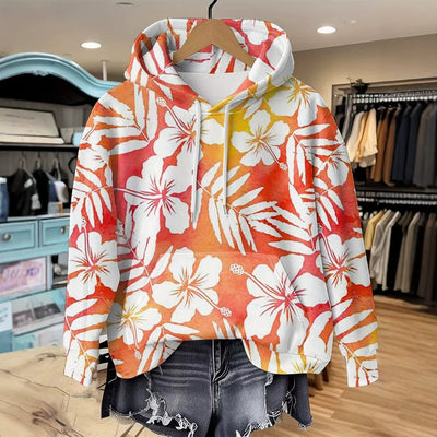 hot-selling women's hoodies, new casual loose long-sleeved hooded sweatshirts, dropshipping available