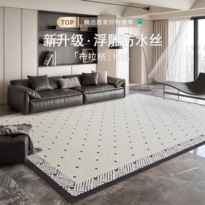 Carpet living room new arrival no-wash and wipeable accessible luxuryclassy sense diatom silk waterproof anti-fouling large area full sofa blanket