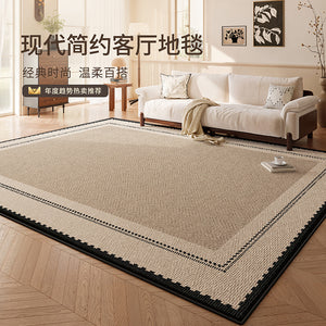 Carpet living room medieval style no-wash and wipeable thickened sofa floor mat french retroaccessible luxuryclassy sense waterproof sound insulation