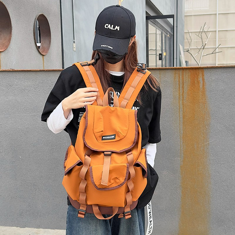 Outdoor hiking mountaineering bag large capacity lightweight travel backpack nylon leisure sports backpack manufacturers wholesale