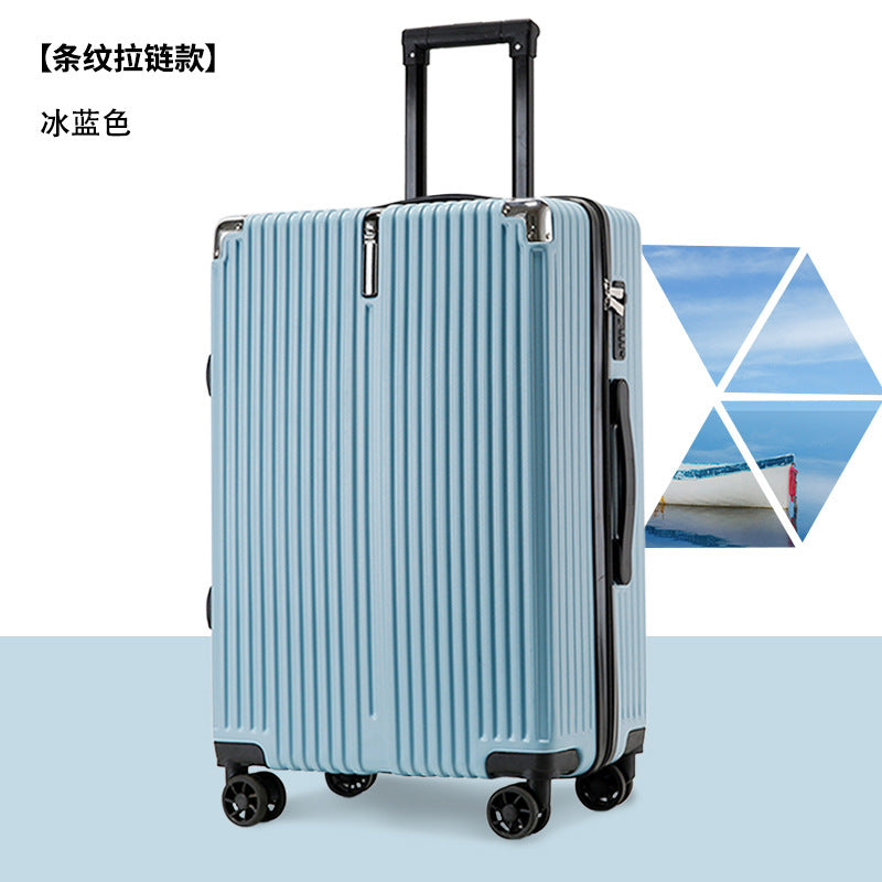 New trolley case universal wheel men and women 24 inch aluminum frame password luggage boarding travel bags students directly from the manufacturer