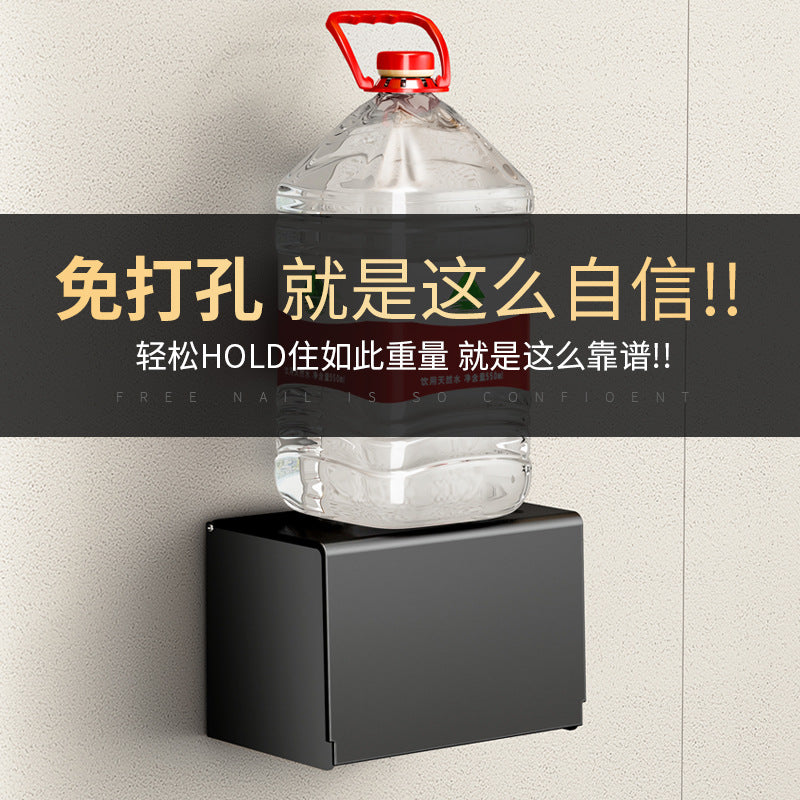 No punching creative waterproof tissue holder toilet carton toilet tissue box toilet toilet toilet paper shelf pumping carton