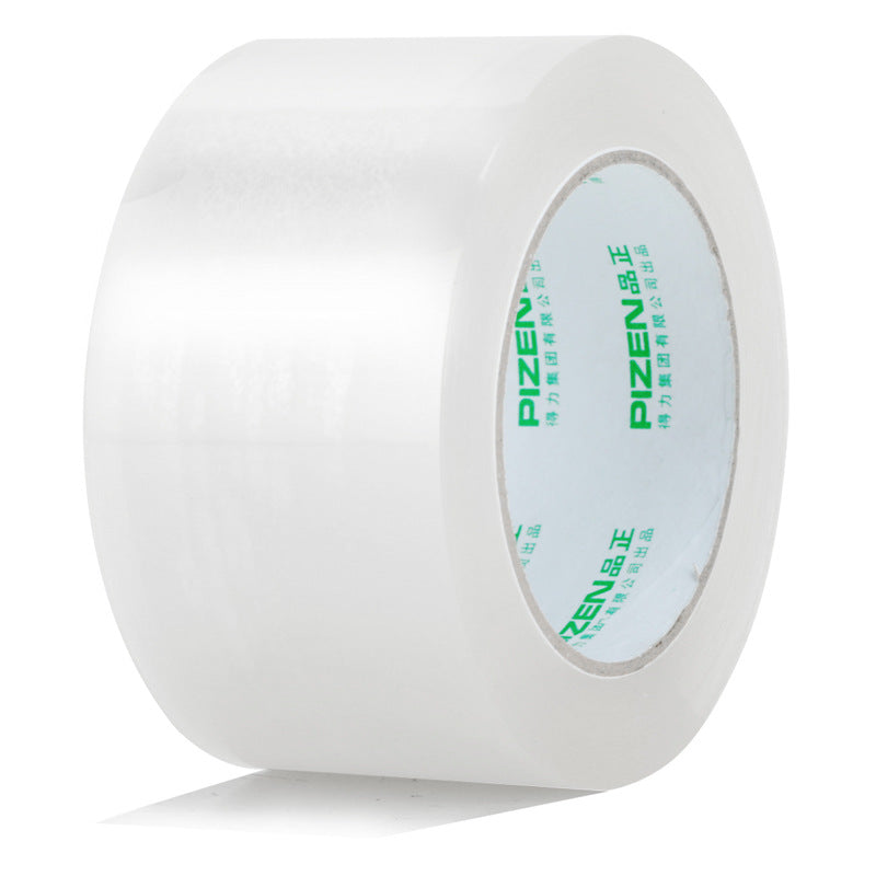 Deli 33196A transparent wide tape express packing tape 6cm large roll sealing tape sealing tape wholesale