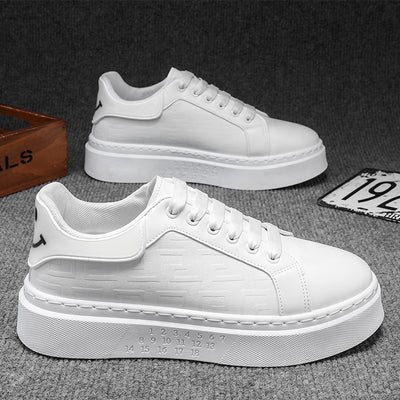 2025 new autumn/spring mcqueen low-top white sneakers - men's trendy casual skate shoes - high-end streetwear inspired by european style