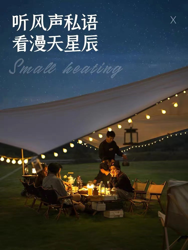 10 meters 80 lights camping atmosphere light string USB outdoor tent canopy decoration dragon ball small ball light strip wholesale