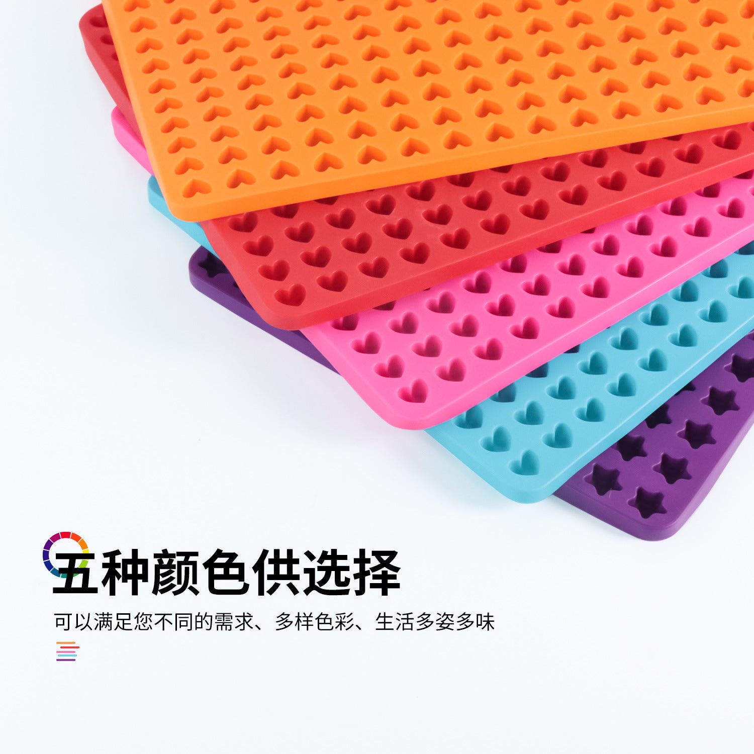 Drain silicone pad High temperature resistant barbecue pad Kitchen baking pet biscuit mold Chocolate fondant mold Food grade