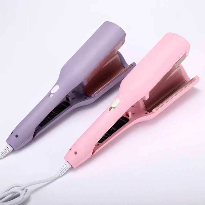32Mm negative ion deep V splint French egg roll curling iron water ripple large roll wavy wool roll does not hurt hair