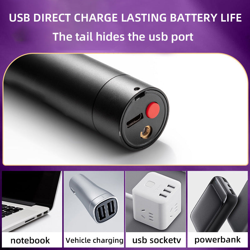 Wood's lamp illuminates cat moss urinary tinea fungus detection flashlight ultraviolet fluorescent agent purple light special for banknote inspection lamp