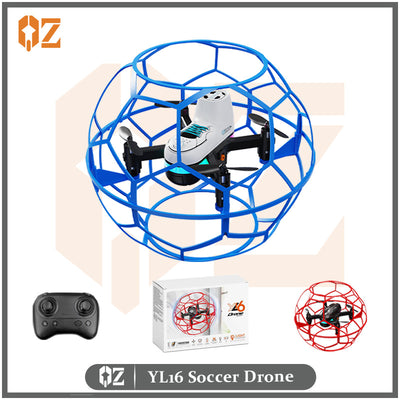 Yl16 remote control football drone with night navigation lights - anti-collision, drop-resistant, kids' light-up model aircraft toy
