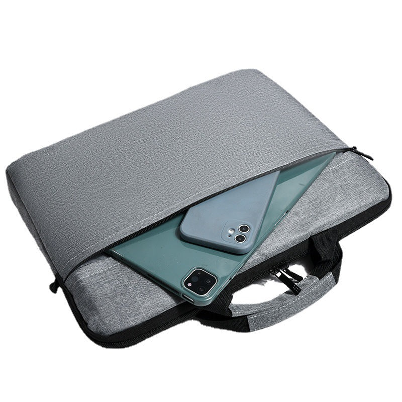 Computer bag custom logo business shoulder bag 14 inch 15 inch laptop bag portable high sense