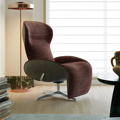Zero gravity recliner for villa living room, balcony, bedroom, study - single sofa bed, lazy sofa, rocking chair