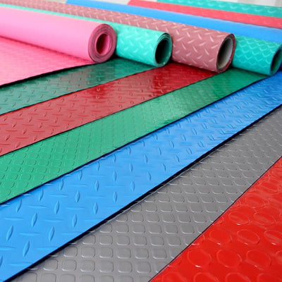 Pvc anti-slip mat - thickened, wear-resistant, waterproof plastic carpet - anti-slip floor mat for stairs, hallways, full coverage flooring, and floor adhesive