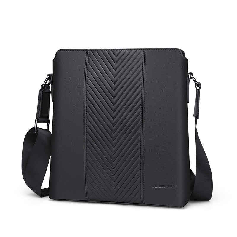 Emperor Paul messenger bag men's bag new business leisure men's bag vertical shoulder bag men's leather wholesale