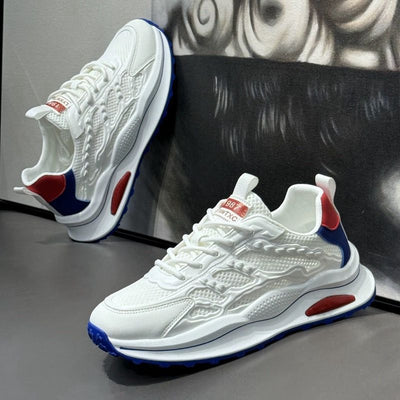 Men's 2025 winter low-top chunky sole athletic casual shoes - fashionable, trendy, versatile, breathable men's dad shoes