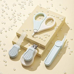 Baby nail clipper set - newborn safe, anti-pinch, gentle nail trimmer for infants and toddlers