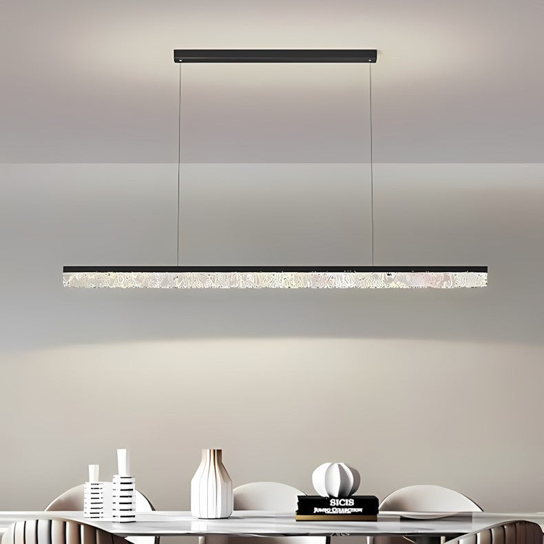 Zhongshan lamps Italian minimalist light luxury living room main lamp simple modern atmosphere rectangular living room ceiling lamp